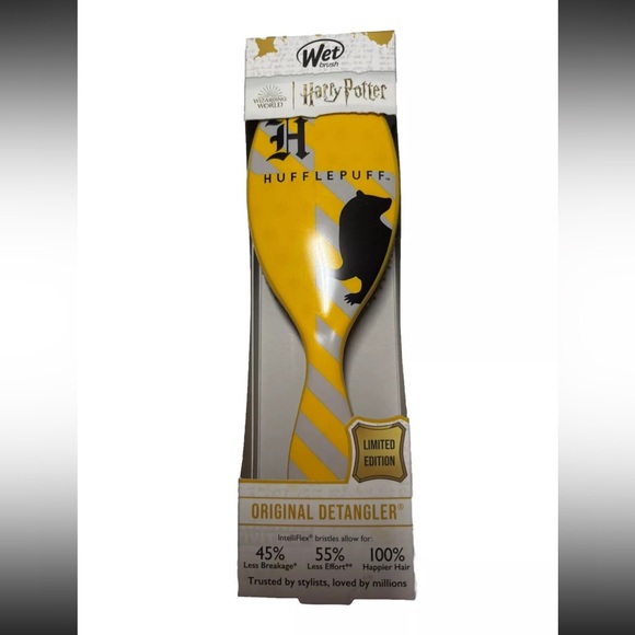Wet Brush Harry Potter Hufflepuff Detangling Hair Brush Limited Edition FLAWED - Picture 9 of 9